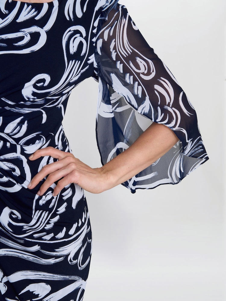 gina bacconi blue dress Buy Gina Bacconi Blue Anne-Marie Taffeta Dress from Next USA