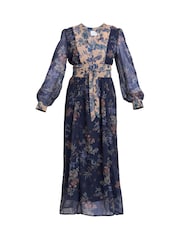 Gina Bacconi Blue Renata Boho Dress - Image 6 of 6