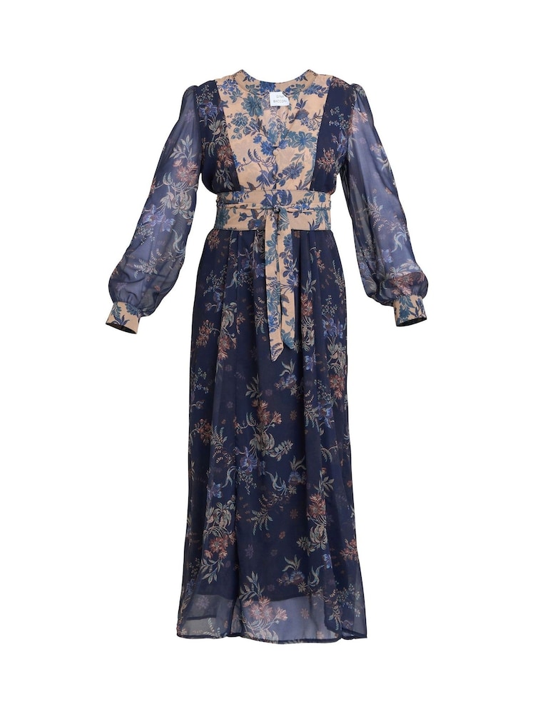 Gina Bacconi Blue Renata Boho Dress - Image 6 of 6
