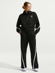 Nike Black Advantage Dri-FIT Full-Zip Tennis Jacket - Image 1 of 5