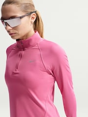Півонія рожевий - Nike Tempo Dri-FIT 1/2-Зіп Біговий топ - Image 2 of 5