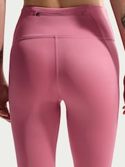 Nike Peony Pink Tempo Swoosh Run High-Waisted 7/8 Running Leggings - Image 7 of 8