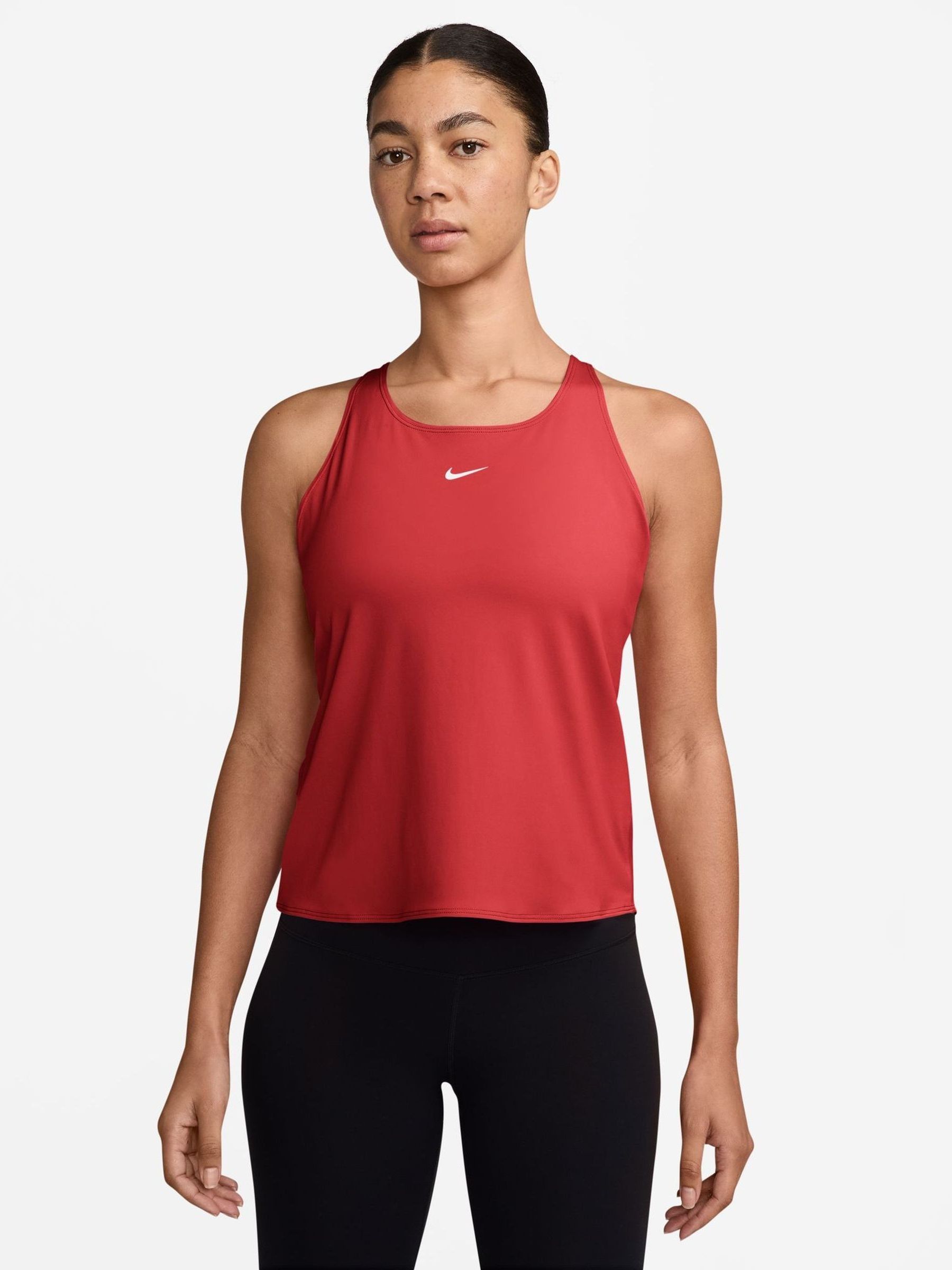 womens red nike tank top