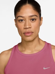 Nike Peony Pink Tempo Dri-FIT Running Vest - Image 4 of 4
