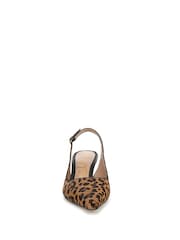 Sam Edelman Bianka Sling Regular Fit Brown Slingback - Image 4 of 7
