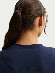 Nike Blue One Relaxed Dri-FIT Short Sleeve T-Shirt - Image 3 of 4