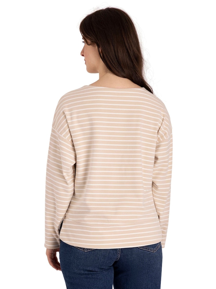 Trespass Cream Soothing Sweat Shirt - Image 2 of 5 Trespass Cream Soothing Sweat Shirt - Image 2 of 5