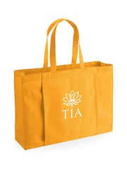 Loveabode Natural Personalised Lotus Flower Yoga Bag With Yoga/Pilates Mat Holder - Image 4 of 4
