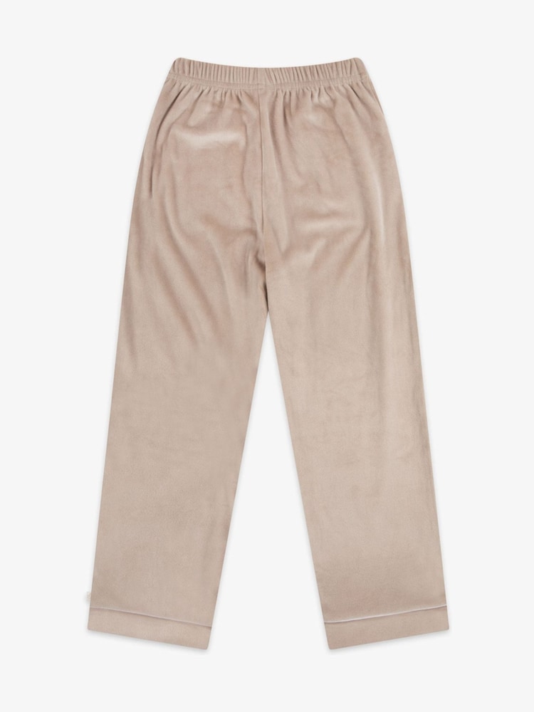 The Little Tailor Kids Luxury Soft Touch Velour Christmas Pyjamas - Image 13 of 13