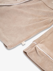 The Little Tailor Kids Luxury Soft Touch Velour Christmas Pyjamas - Image 9 of 13
