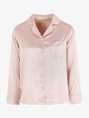 Rosa - The Little Tailor Satin Button Through Pyjamas - Imagen 4 de 12