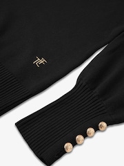 The Little Tailor Button Trim Luxury Knit Christmas Jumper - Image 10 of 10