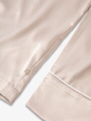 Natural - The Little Tailor Satin Button Through Pyjamas - Imagen 10 de 15