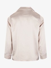 Natural - The Little Tailor Satin Button Through Pyjamas - Imagen 13 de 15