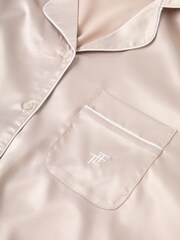 Natural - The Little Tailor Satin Button Through Pyjamas - Imagen 9 de 15