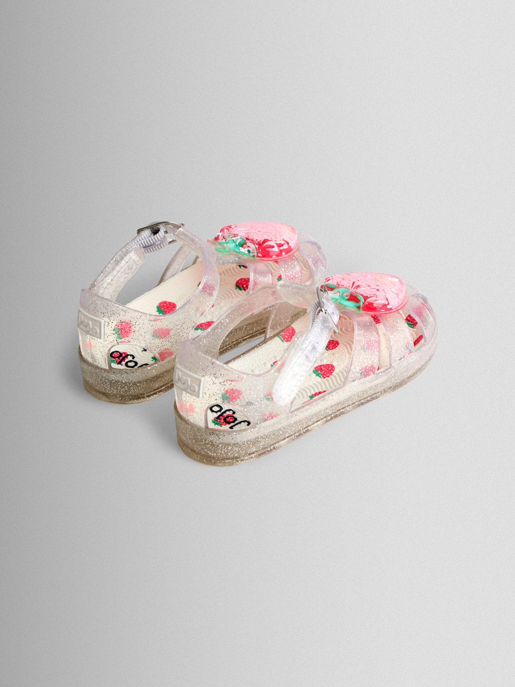 Buy JoJo Maman Bébé Pink Strawberry 3D Jelly Sandals from Next USA