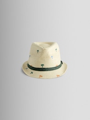 Jojo Maman Bébé Natural Hat - Image 1 of 5