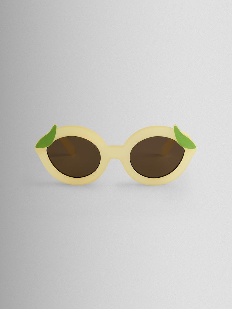 JoJo Maman Bébé Yellow Flower Sunglasses - Image 1 of 3 JoJo Maman Bébé Yellow Flower Sunglasses - Image 1 of 3