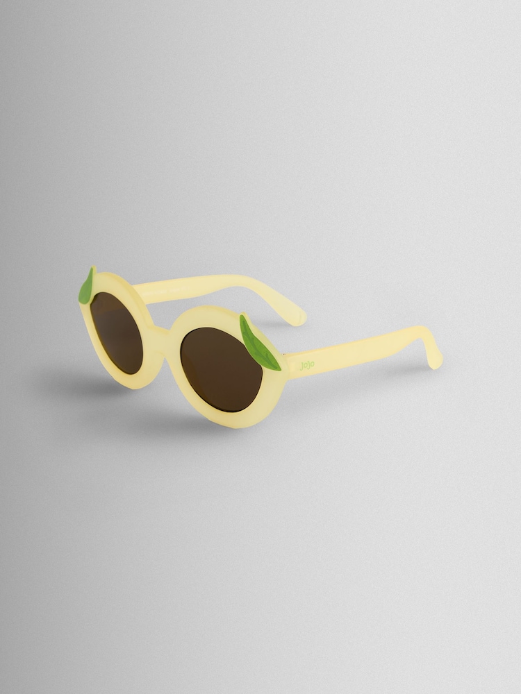 JoJo Maman Bébé Yellow Flower Sunglasses - Image 2 of 3 JoJo Maman Bébé Yellow Flower Sunglasses - Image 2 of 3