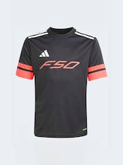 adidas Black/Red F50 Jersey Short Sleeve T-Shirt - Image 8 of 12