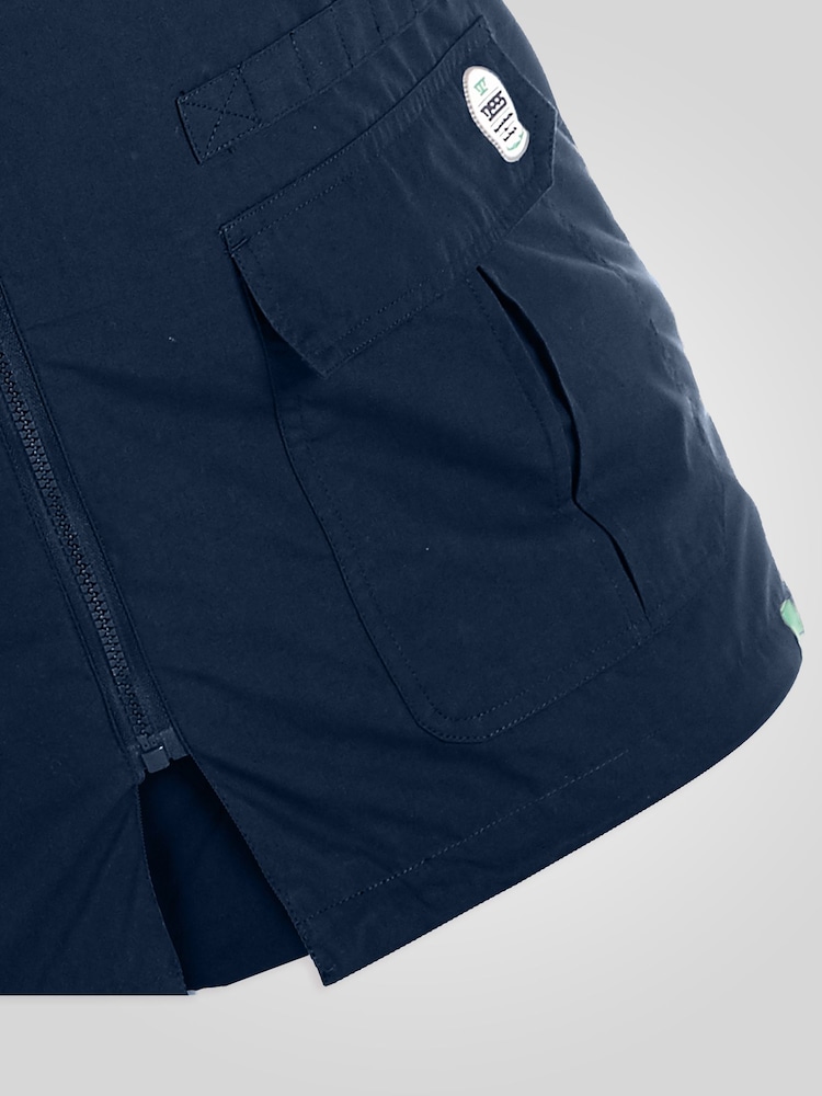 D555 Blue ENZO Multi Pocket Waistcoat - Image 10 of 10 D555 Blue ENZO Multi Pocket Waistcoat - Image 10 of 10