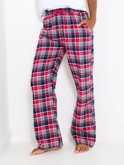 Joe Browns Pink Sausage Dog Check Pyjamas Set - Image 3 of 7