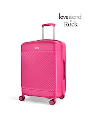 Pink - Rock Luggage Love Island Medium Suitcase - Bild 2 von 5