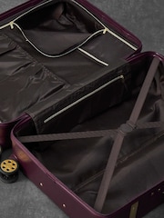 Rock Luggage Purple Vintage 3 Piece Set Suitcase - Image 4 of 5