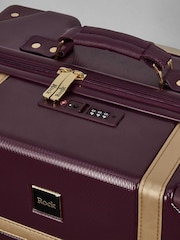 Rock Luggage Purple Vintage 3 Piece Set Suitcase - Image 5 of 5