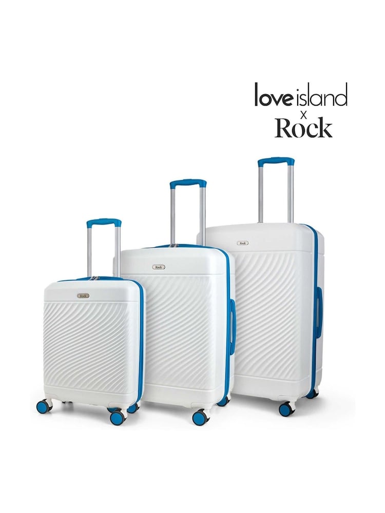 Off White - Rock Luggage Love Island 3 Piece Set Suit - Bild 1 von 5