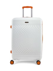 Off White - Rock Luggage Love Island Medium Suitcase - Bild 1 von 5