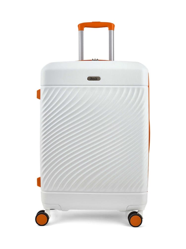Off White - Rock Luggage Love Island Medium Suitcase - Bild 1 von 5