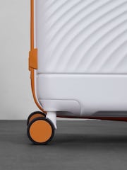 Off White - Rock Luggage Love Island Medium Suitcase - Bild 2 von 5