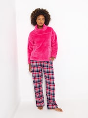 Joe Browns Pink Fleece Top - Image 1 of 5