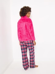 Joe Browns Pink Fleece Top - Image 2 of 5