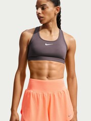 Nike Orange Pulse Tempo Flow Dri-FIT Mesh 2-in-1 Running Shorts - Image 5 of 6