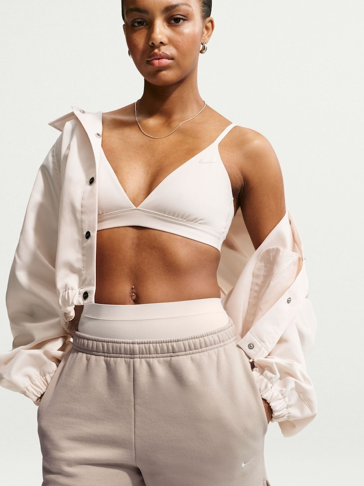 Nike Neutral Studio Fleece Mid Rise Shorts - Image 5 of 5
