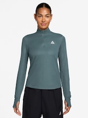 Nike Mineral Slate ACG Trail 1/2 Zip Midlayer Top - Image 1 of 3