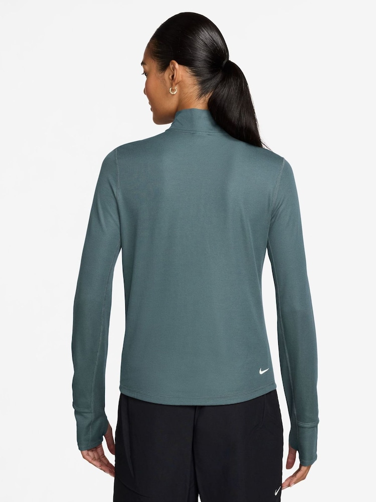 Nike Mineral Slate ACG Trail 1/2 Zip Midlayer Top - Image 2 of 3 Nike Mineral Slate ACG Trail 1/2 Zip Midlayer Top - Image 2 of 3