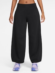 Nike Black 24.7 ImpossiblySoft Dri-FIT Wide-Leg Joggers - Image 1 of 3
