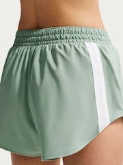 Nike Steam Green One Dri-FIT Brief-Lined Woven Shorts - Image 4 of 5