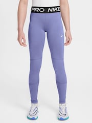 Nike Purple DriFIT High Waisted Pro Leggings - Image 1 of 3