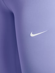 Nike Purple DriFIT High Waisted Pro Leggings - Image 3 of 3
