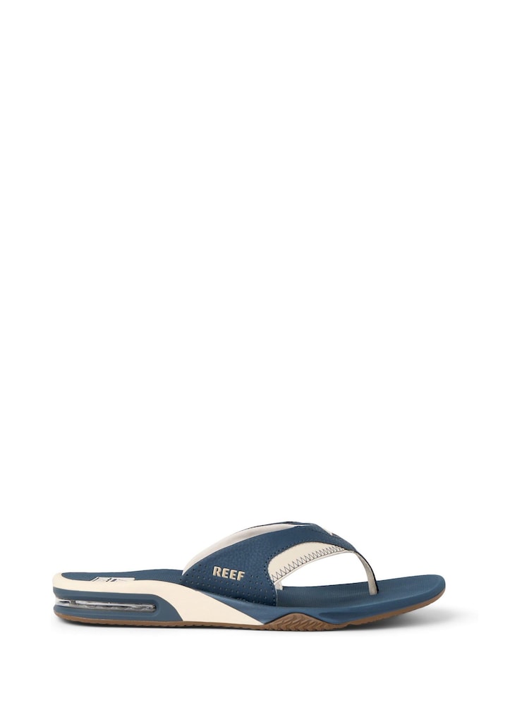 Reef Blue Oat Fanning Flip Flops - Image 1 of 5 Reef Blue Oat Fanning Flip Flops - Image 1 of 5