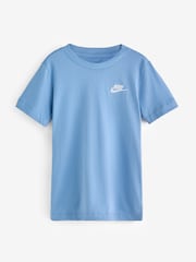 Nike Work Blue Short Sleeve Club T-Shirt - Image 4 of 7