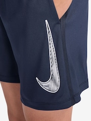 Nike Midnight Navy Multi Dri-FIT Training Shorts - Image 4 of 4