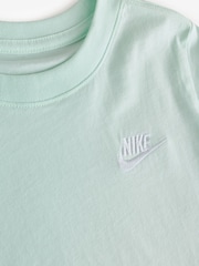 Nike Barely Green Short Sleeve Club T-Shirt - Image 6 of 7