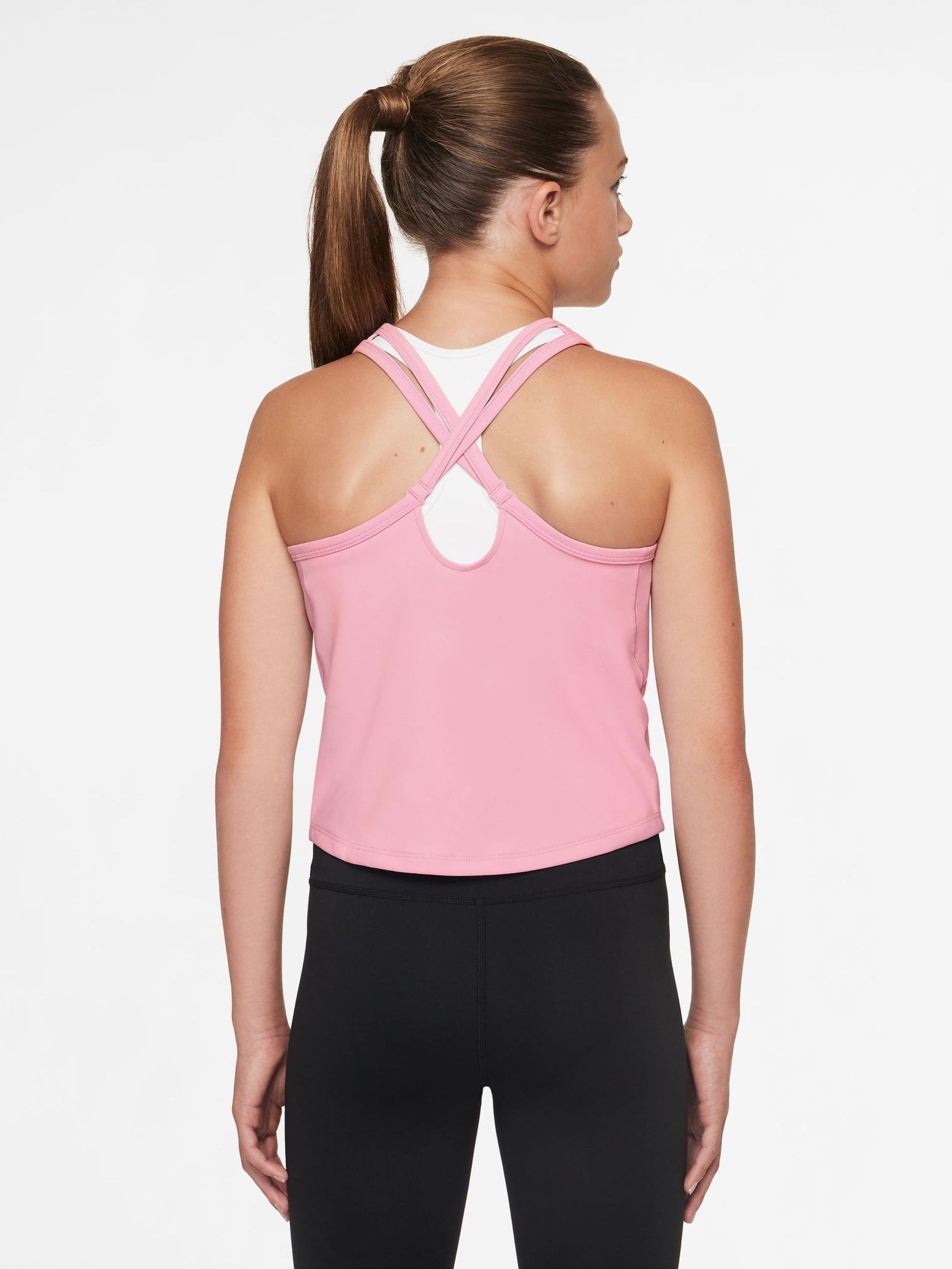 Buy Nike Red One Dri-FIT Tank Vest Top from Next Romania