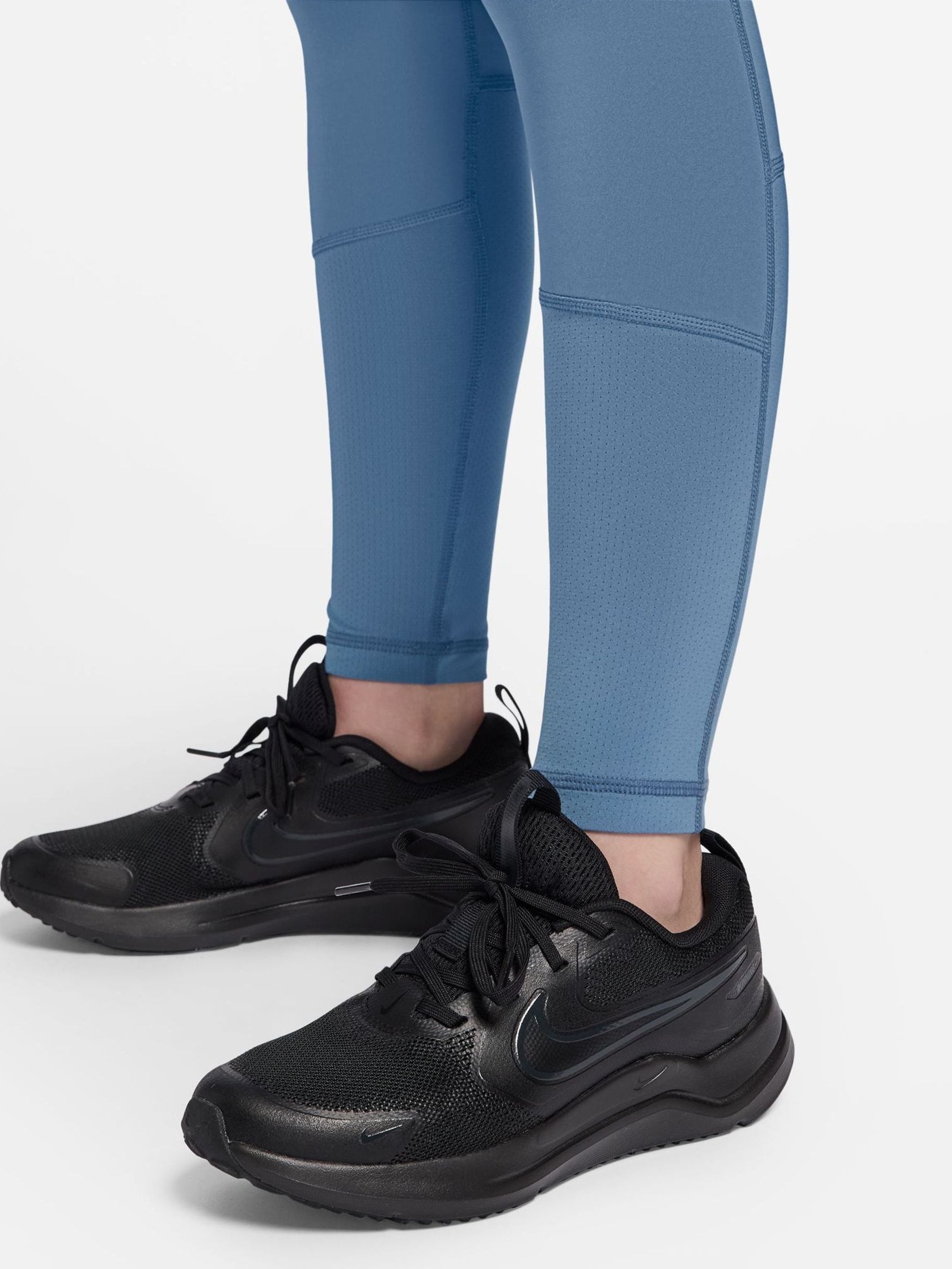 nike dri fit blue leggings
