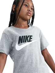 Nike Grey Futura HBR T-Shirt - Image 5 of 5